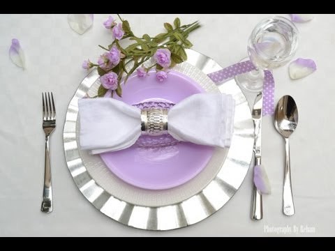 فن تزيين المائدة - 34 مطبخ منال العالم