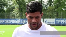 Footballer Hulk slams 'disgraceful' racism, fears for World Cup