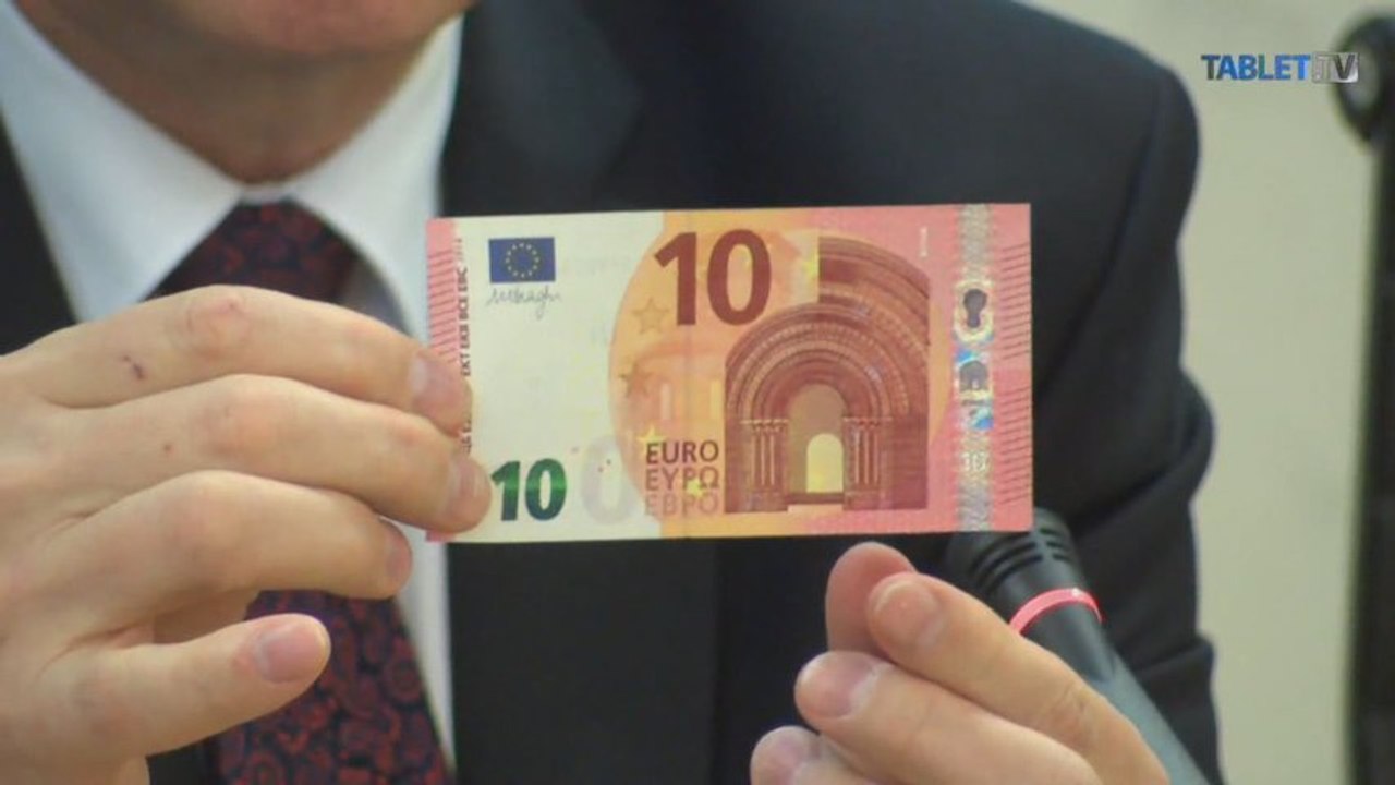 Do obehu ide nová bankovka v hodnote 10 eur