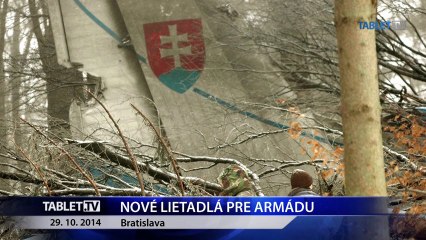 NOVE LIETADLA PRE ARMADU 29.10.2014