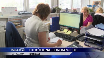 EXEKÚCIE NA JEDNOM MIESTE 23.10.2014