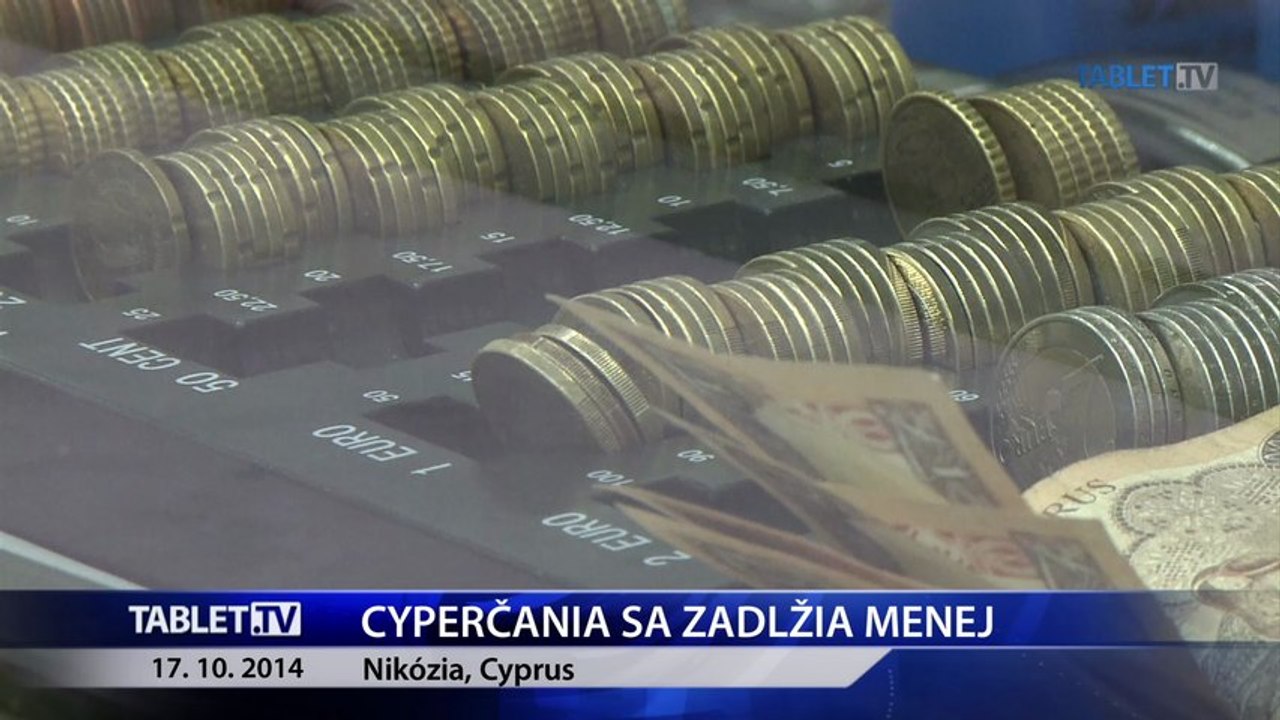 Cyperčania sa zadlžia menej