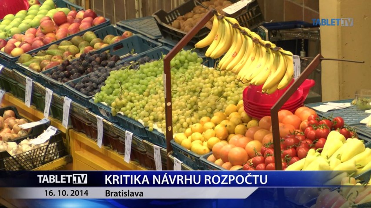 Ekonomický expert KDH M. Moravčík kritizuje rozpočet