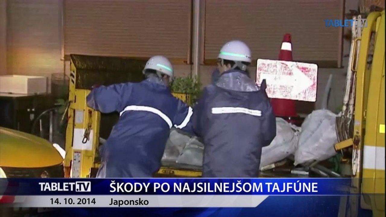 Tajfún Vongfong je už mimo Japonska, usmrtil 2 ľudí a ďalších zranil