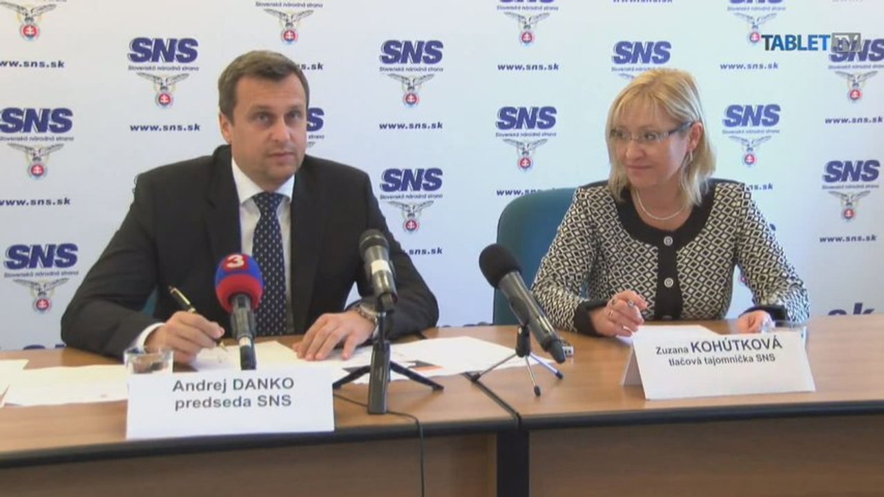 Andrej DANKO: Slovenská národná strana má budúcnosť