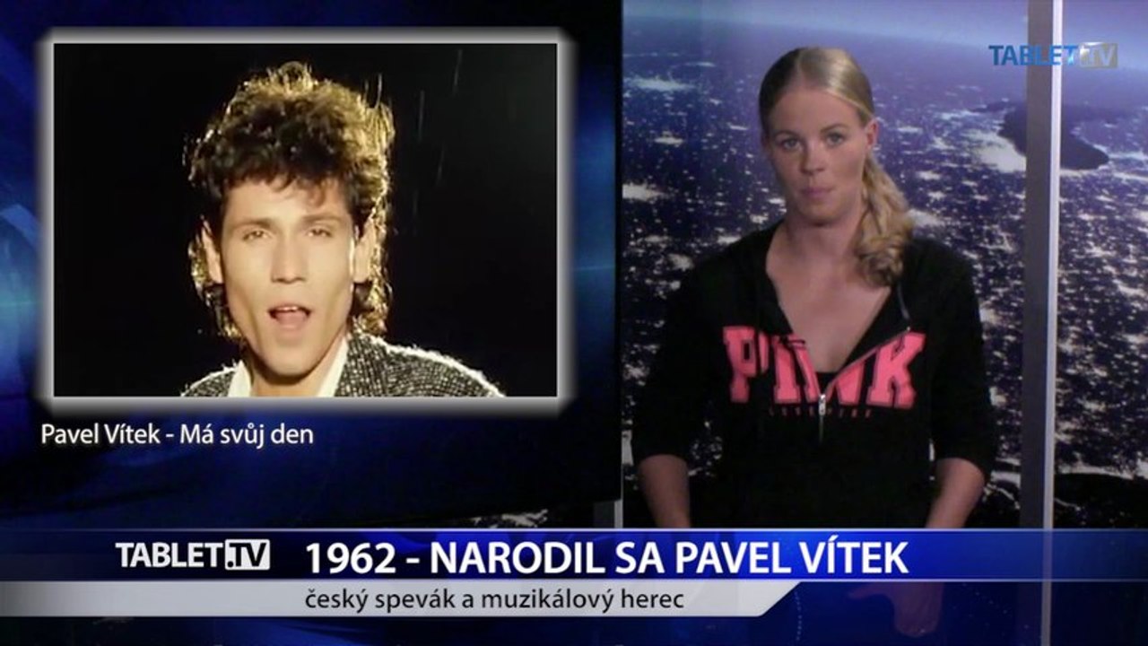 Narodeniny oslavuje spevák a muzikálový herec Pavel Vítek