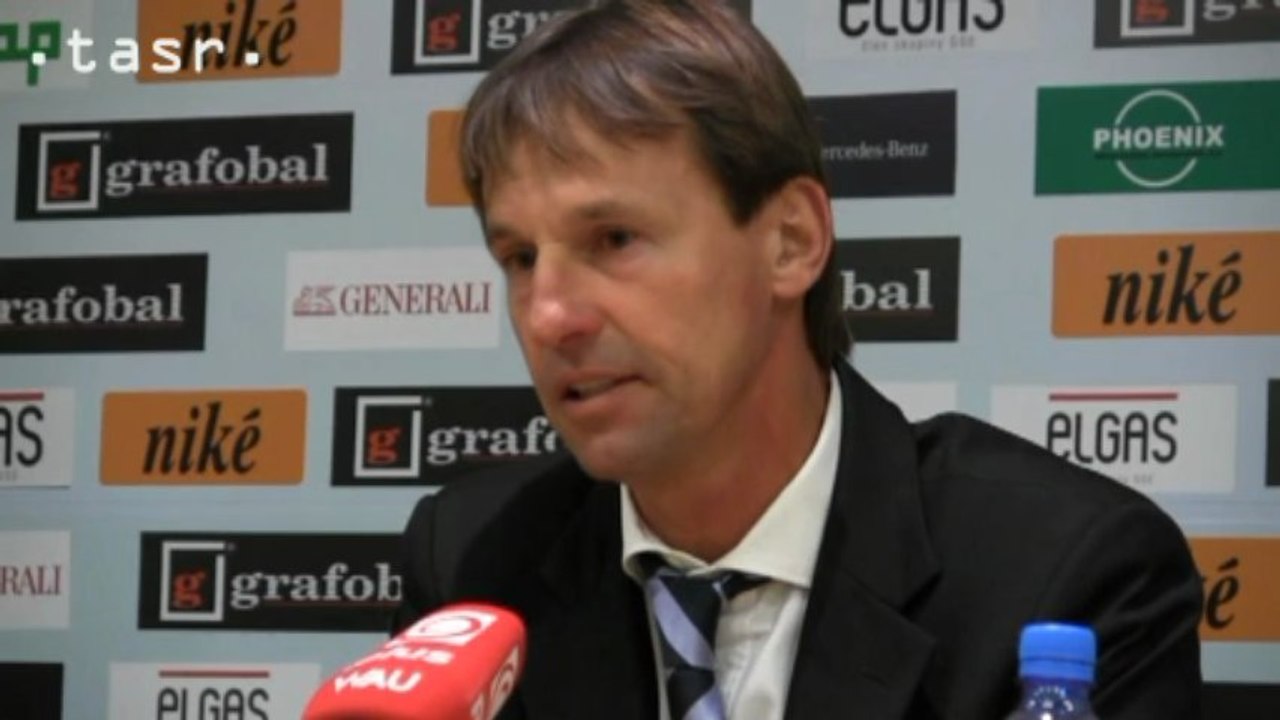 Tréner Slovana F. Straka hodnotí prehru s AS Trenčín