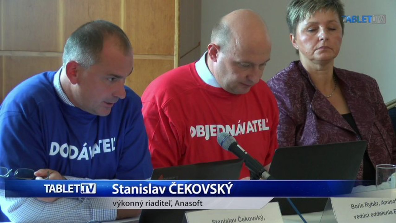 ZÁZNAM z tlačovej konferencie o Elektronickom trhovisku