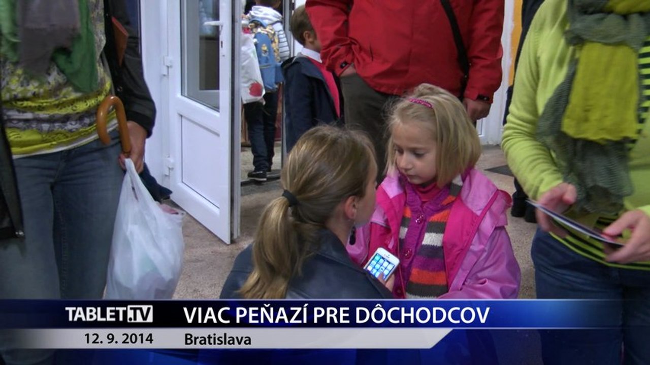 Viac peňazí pre dôchodcov