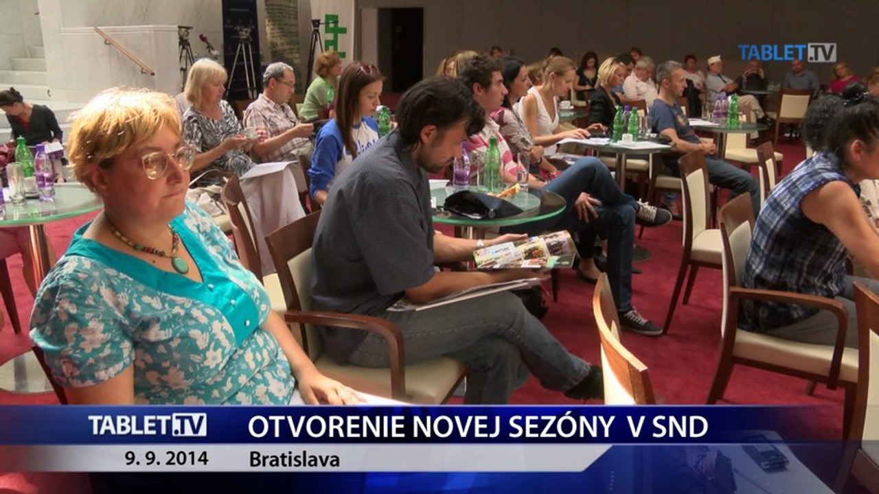 SND uvedie v jubilejnej sezóne 18 premiér