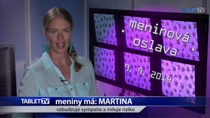 MENINOVA OSLAVA 9.9.2014