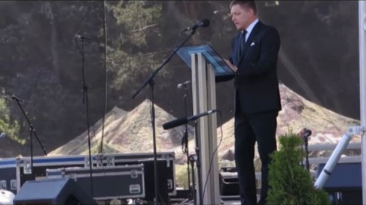 Príhovor premiéra SR R. Fica na oslavách SNP v Banskej Bystrici