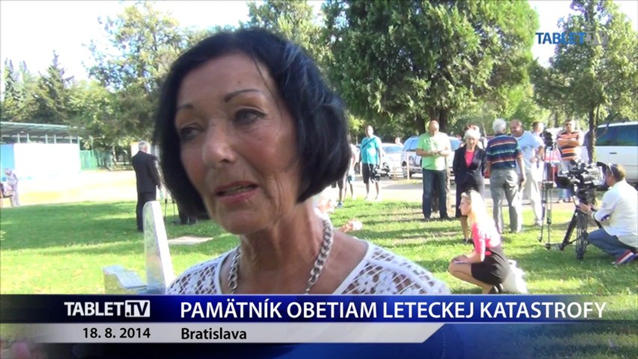 Na Zlatých pieskoch odhalili pamätník 76 obetiam leteckej katastrofy