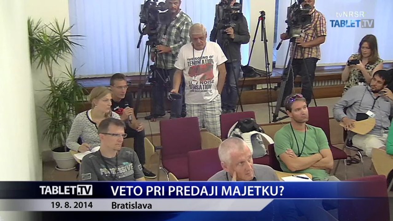 ZÁZNAM: Beblavý a Žitňanská o vete pri predaji majetku