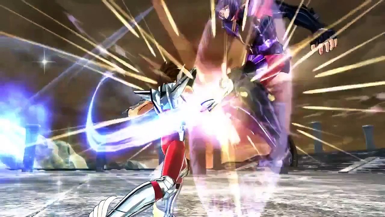 Saint Seiya Soldiers' Soul - un nouveau trailer  Siegfried vs Pégase - Les chevaliers du Zodiaque
