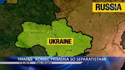KONIEC PRÍMERIA SO SEPARATISTAMI 7.8.2014