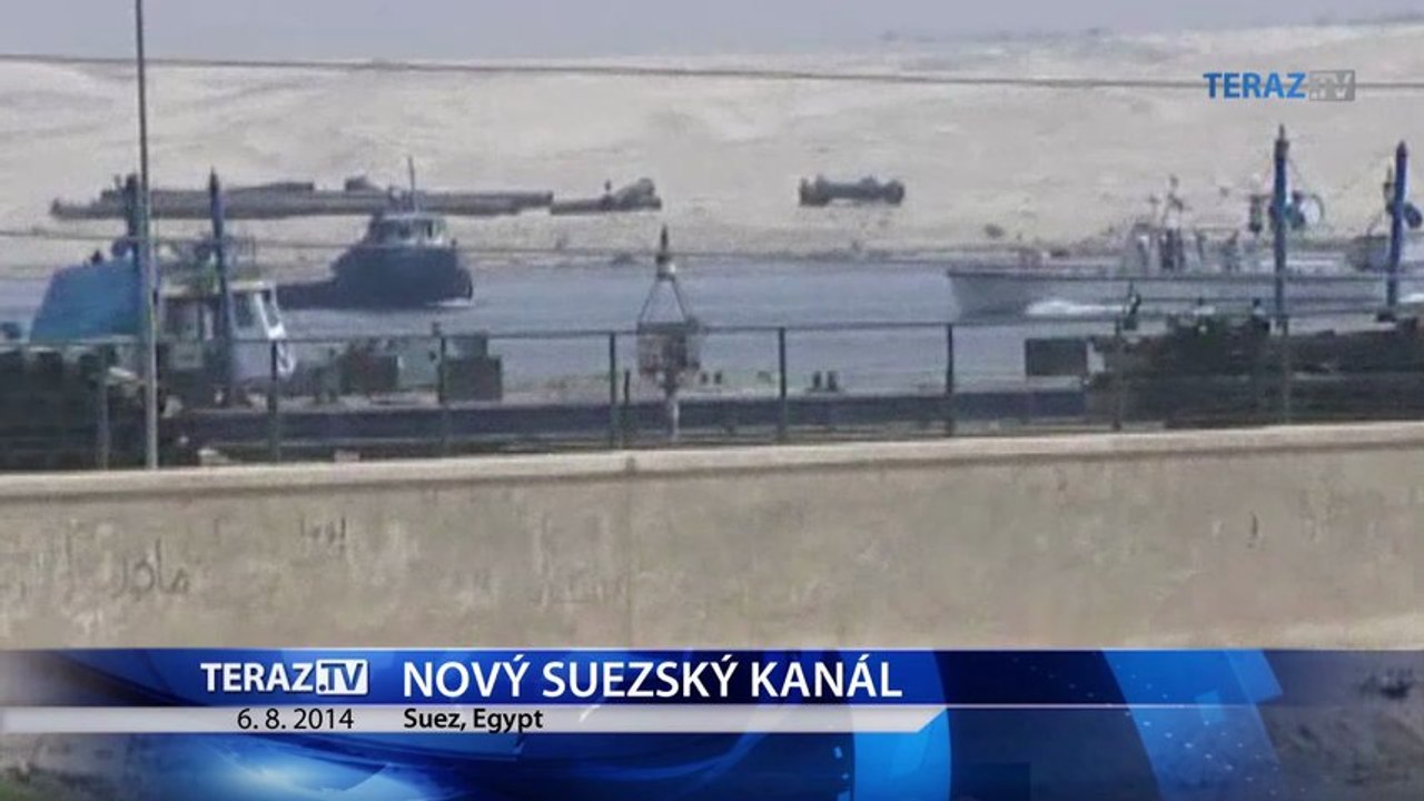 Egypt chce vybudovať nový Suezský prieplav