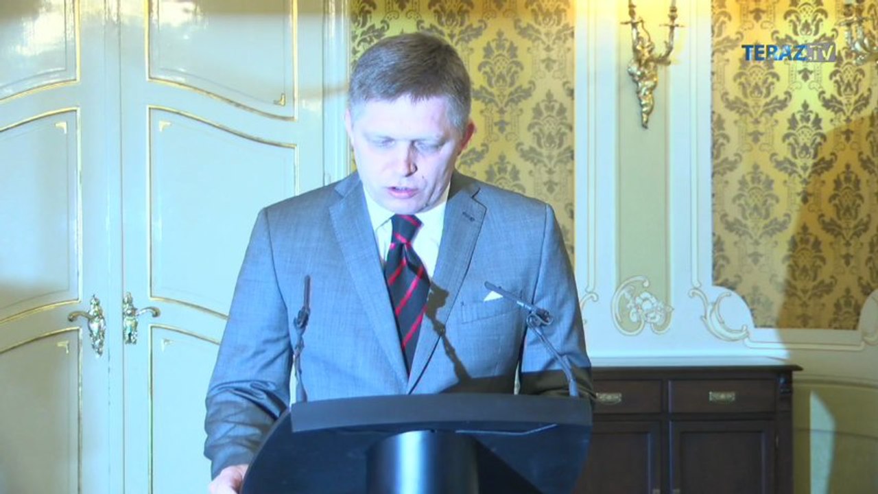 Sledujte ZÁZNAM: R. Fico sa vyjadril k novému medzinárodnému a finančnému hodnoteniu SR