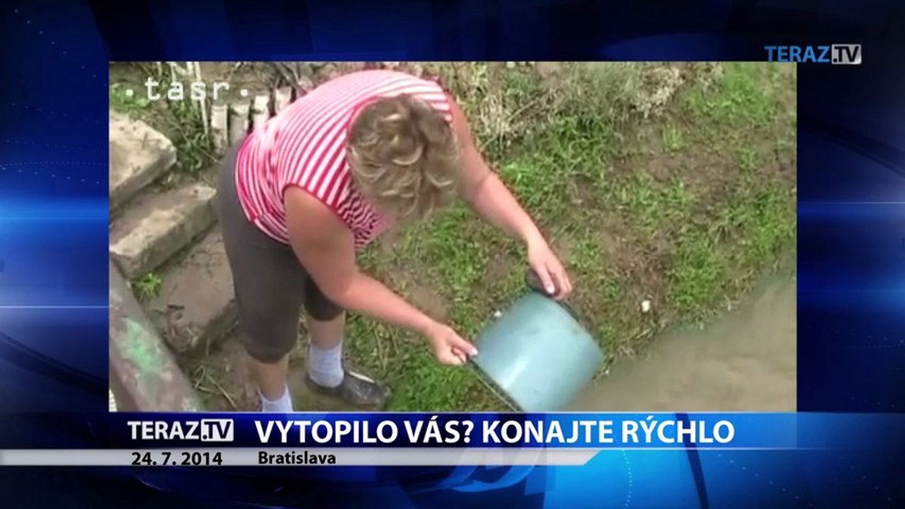 Vytopilo vás? Konajte rýchlo