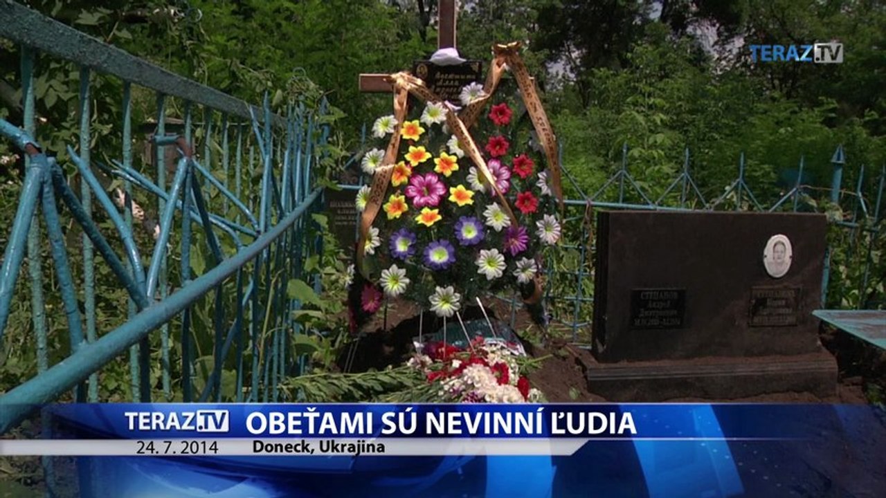 Niektorí obyvatelia Donecka odkazujú: Ak majú umrieť, umrú doma