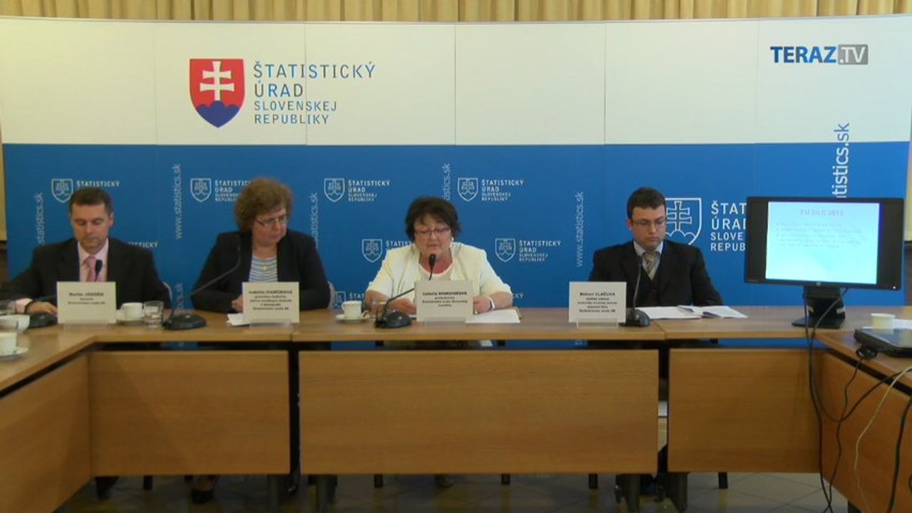 Štatistický úrad informoval o životných podmienkach domácností