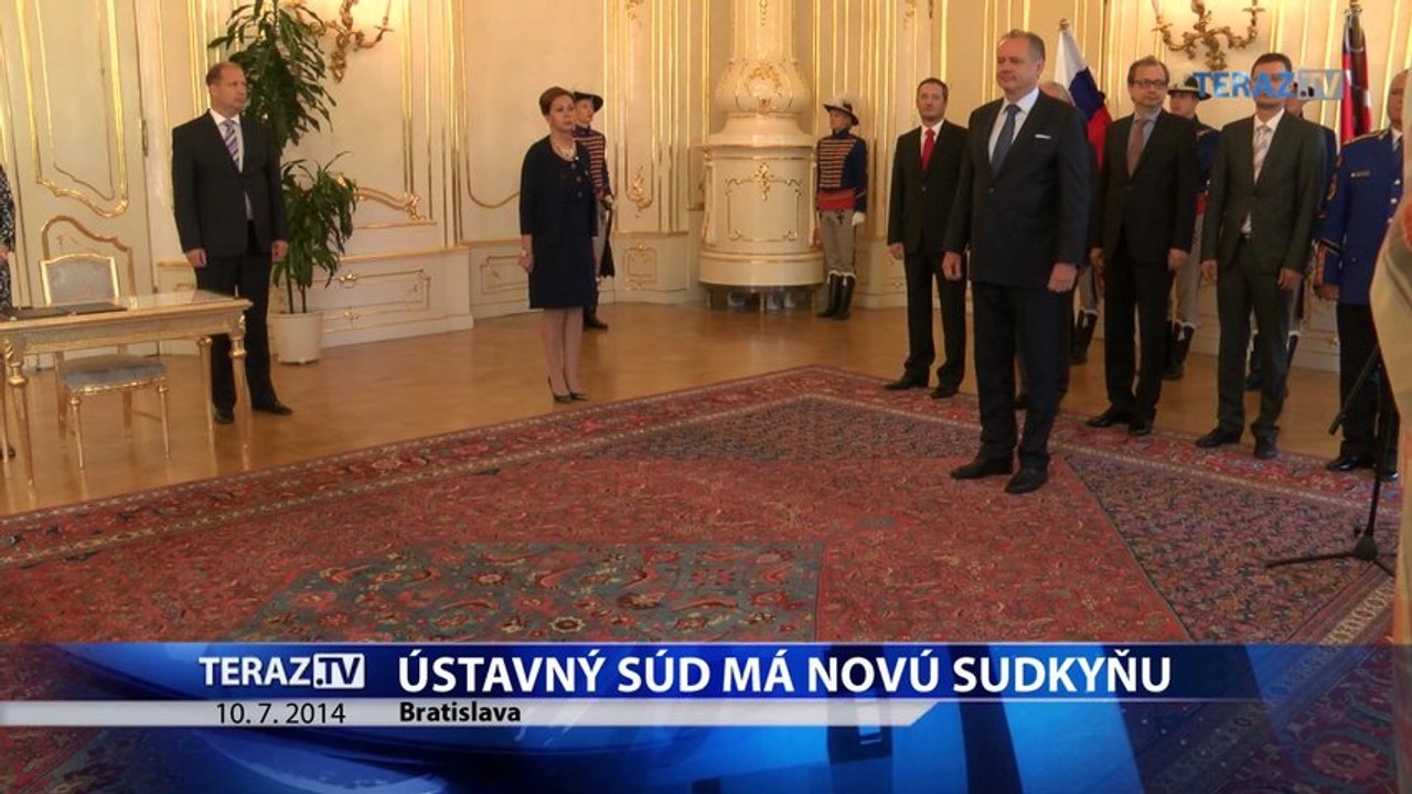 Prezident A. Kiska vymenoval za sudkyňu ÚS SR Janu Baricovú