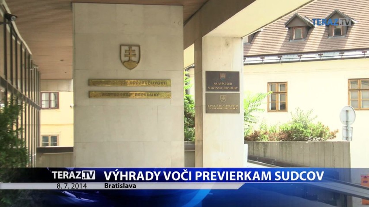 Prezídium Poradnej rady európskych sudcov má výhrady k previerkam
