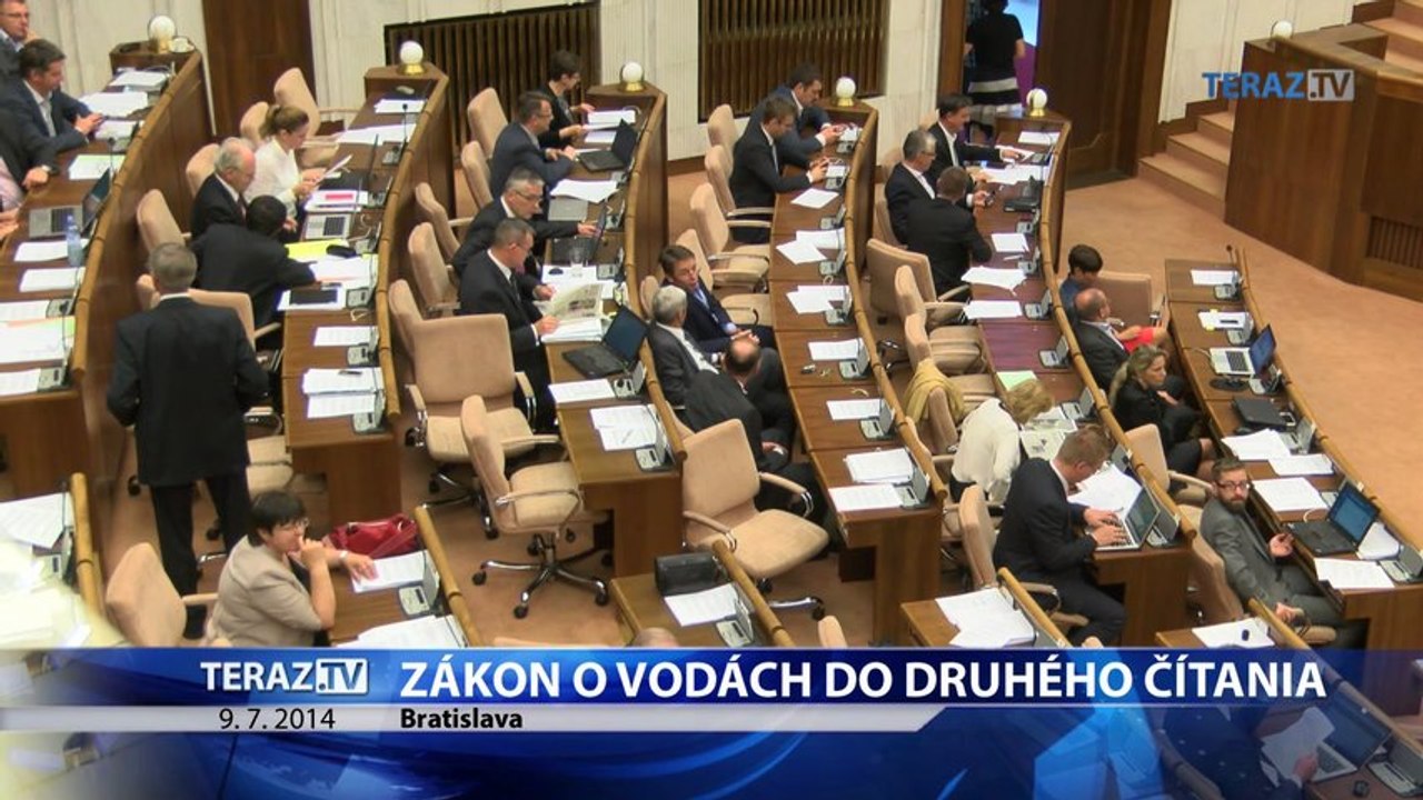 Minister Žiga vyzýva opozíciu, aby podporila ústavný zákaz vývozu vody
