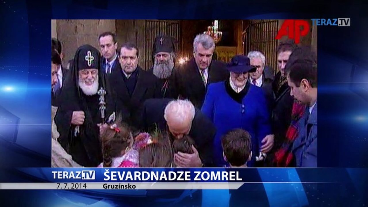 Zomrel bývalý gruzínsky prezident Eduard Ševardnadze