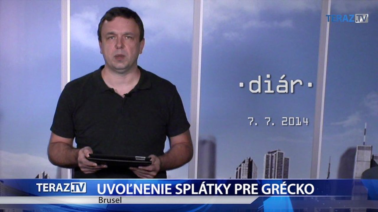 DIÁR očakávaných udalostí na 7. júla
