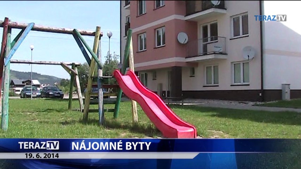 Regióny: Nájomné byty