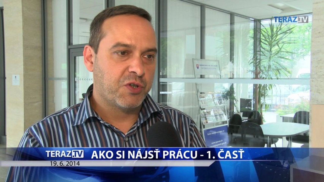 Ako si nájsť prácu – 1. časť 