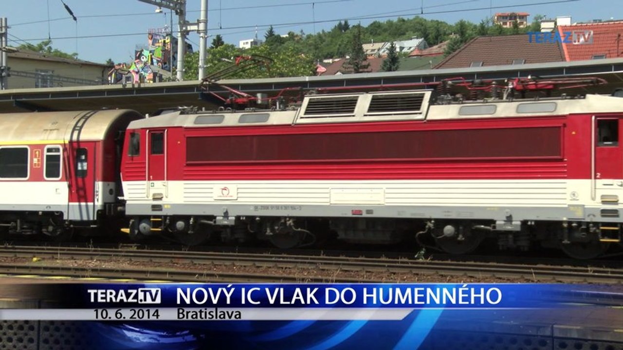 Nový IC vlak do Humenného