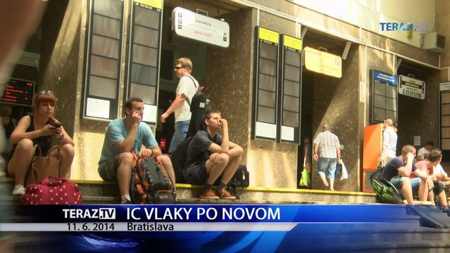 NOVE IC VLAKY 11.6.2014