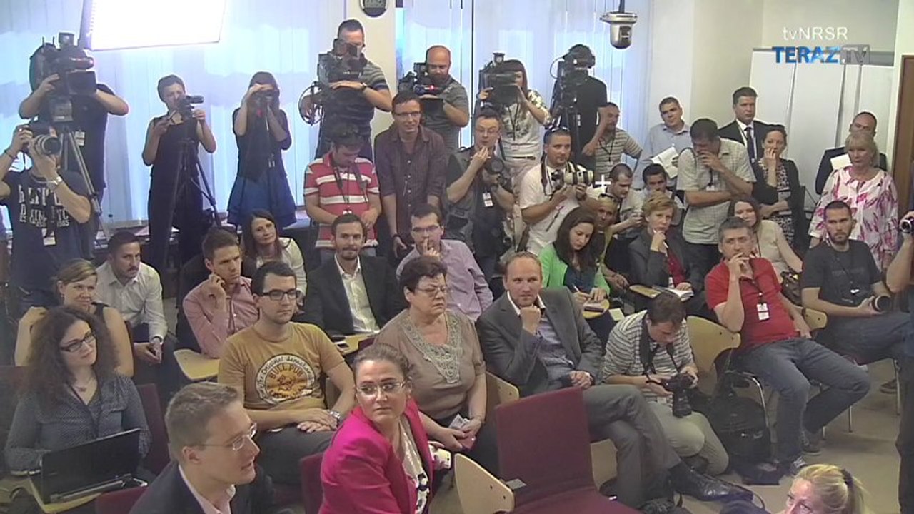 Záznam tlačovej konferencie M. Dzurindu a I. Mikloša