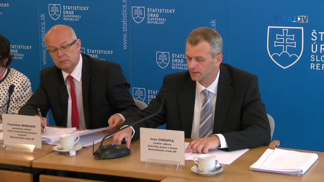 Záznam tlačovej konferencie ŠÚ SR