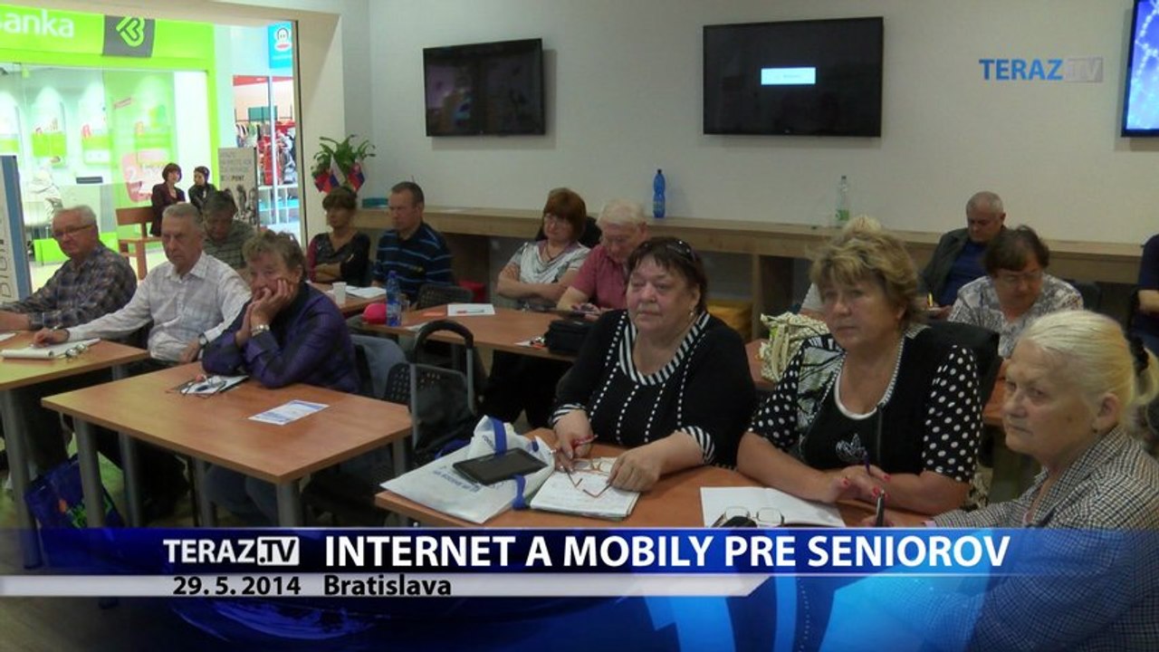 Internet a mobily aj pre seniorov