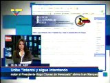 Uribe Quiere Matar al Presidente Chávez