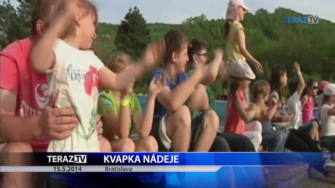 Nadácia Kvapka nádeje pripravila rekondičný tábor pre deti