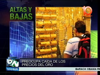 Registra el valor del oro su peor caída en 5 años