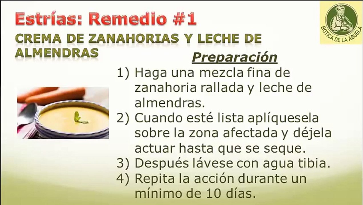 Remedios caseros para quitar las estrías – Recetas caseras para las estrías
