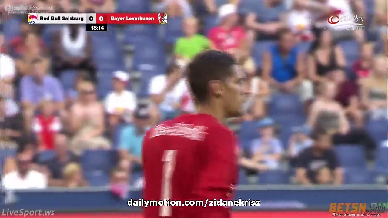 1-0 David Atanga Goal | Salzburg vs Bayer Leverkusen 21.07.2015