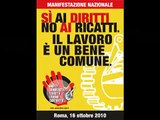 Fausto Bertinotti invita tutti in piazza il 16 ottobre 2010 per difendere la democrazia