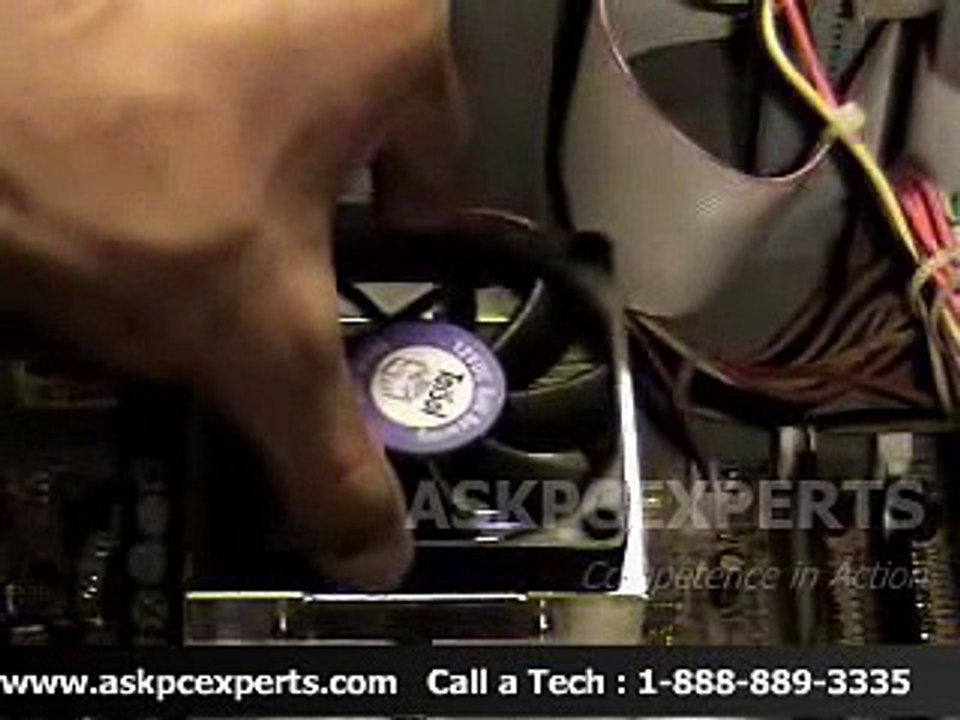 CPU Fan Installation