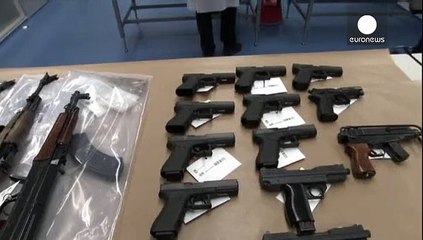 Una cantidad de armas ilegales "sin precedentes", encontrada en los Países Bajos