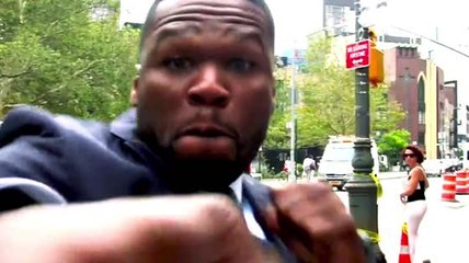 50 Cent Gets Punchy on His Way into Court