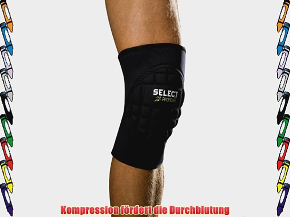 Select Bandage Kniebandage Handball Schwarz XXXL 5620299111