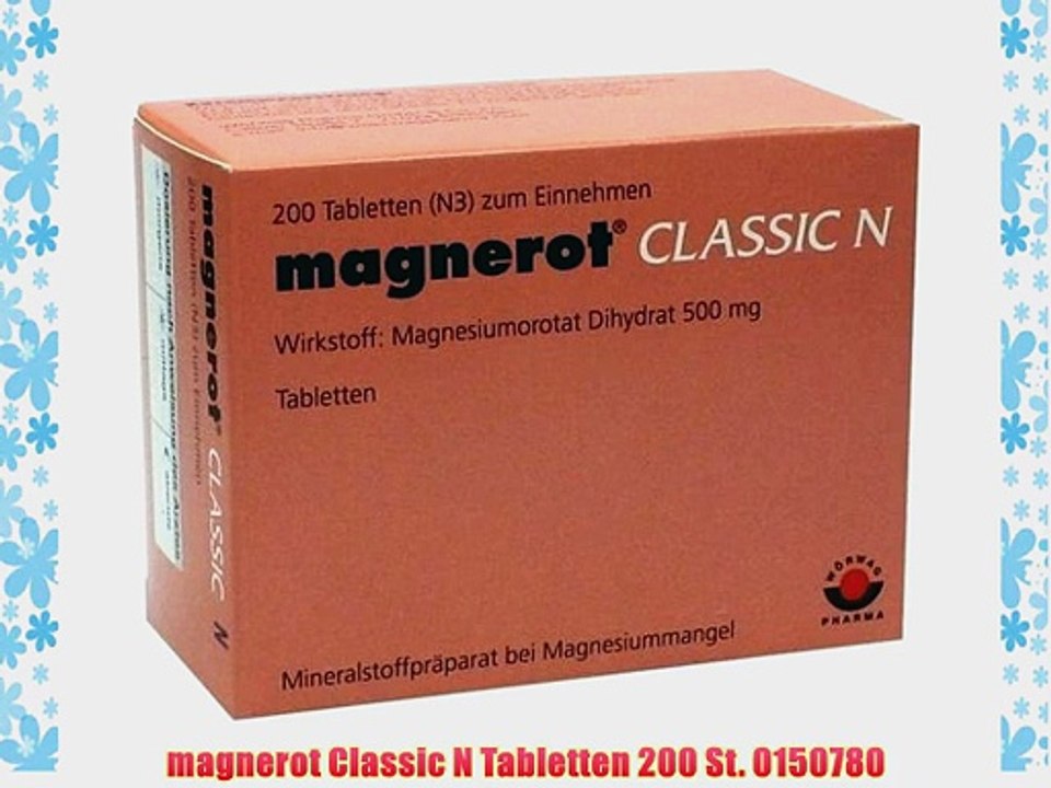 magnerot Classic N Tabletten 200 St. 0150780