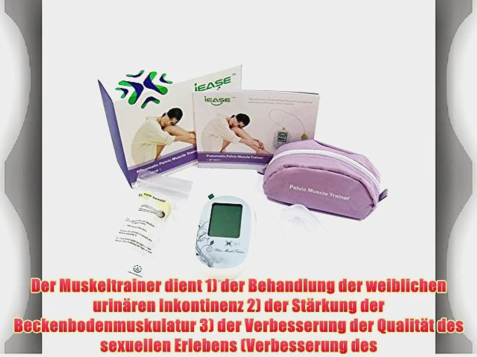 XFT0010 Beckenbodentrainer: Inkontinenzger?t - Beckenbodentraining Pneumatischer Beckenboden