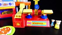 Play Doh Meal Makin Kitchen Spaghetti Dinner for Disney Pixar Cars Luigi and Guido Diecast Toys